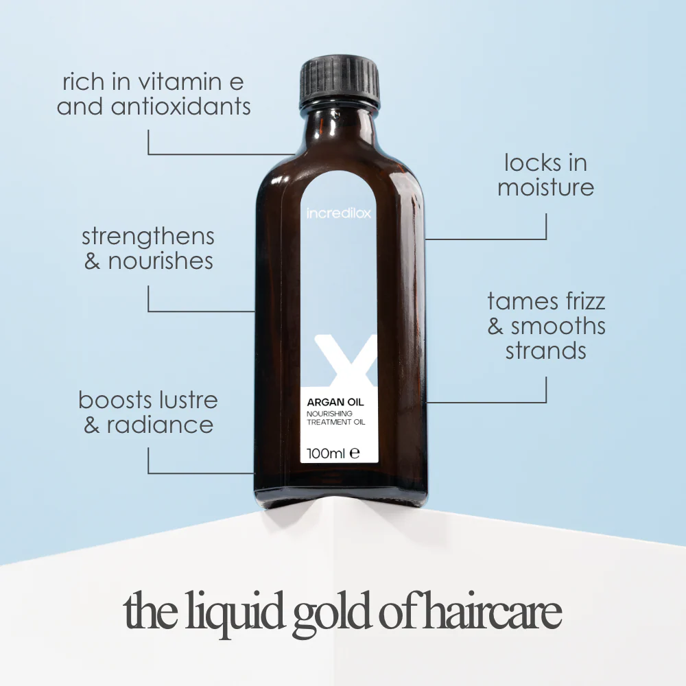 Incredilox Nourishing Argan Treatment Oil 100ml - Image 3
