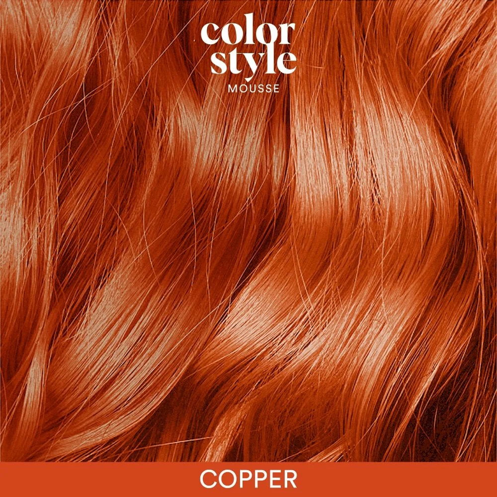Indola Colour Style Mousse Copper 200ml - Image 2