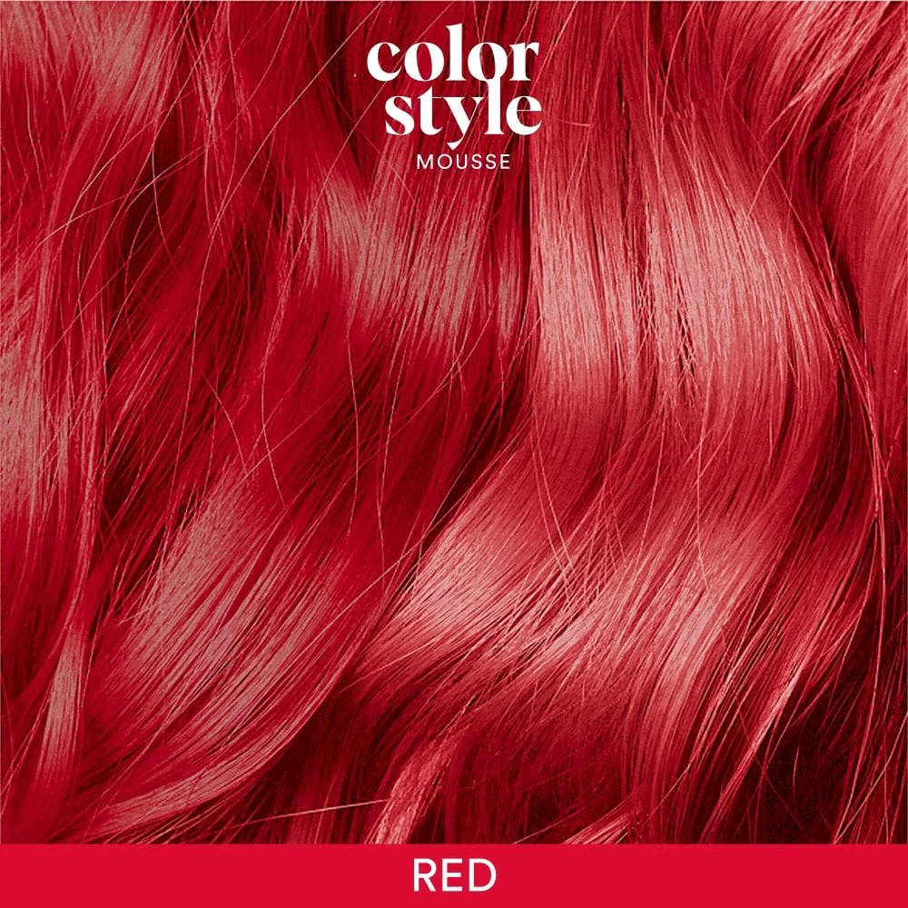 Indola Colour Style Mousse Red 200ml - Image 2