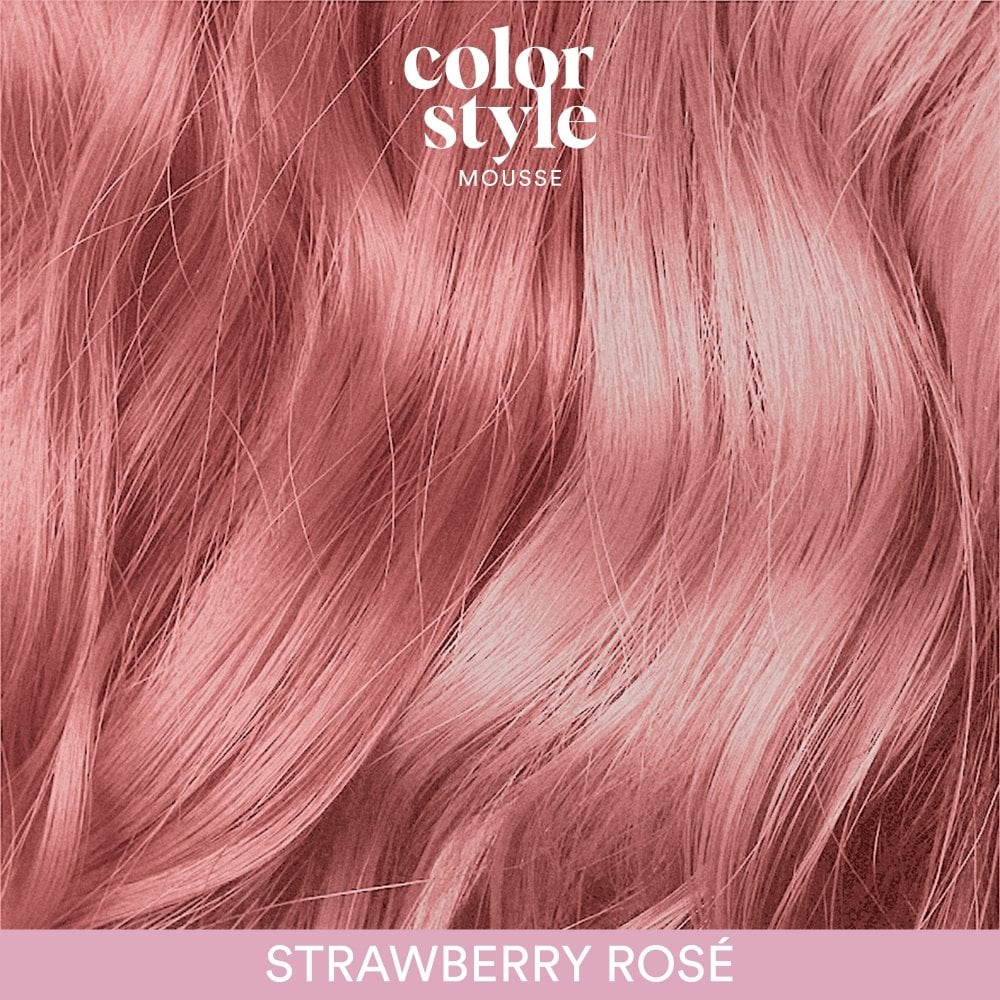 Indola Colour Style Mousse Strawberry Rose 200ml - Image 2
