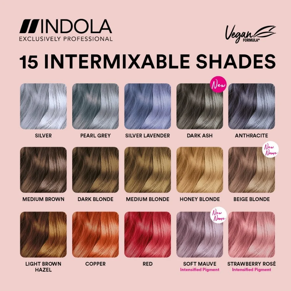 Indola Colour Style Mousse Strawberry Rose 200ml - Image 5