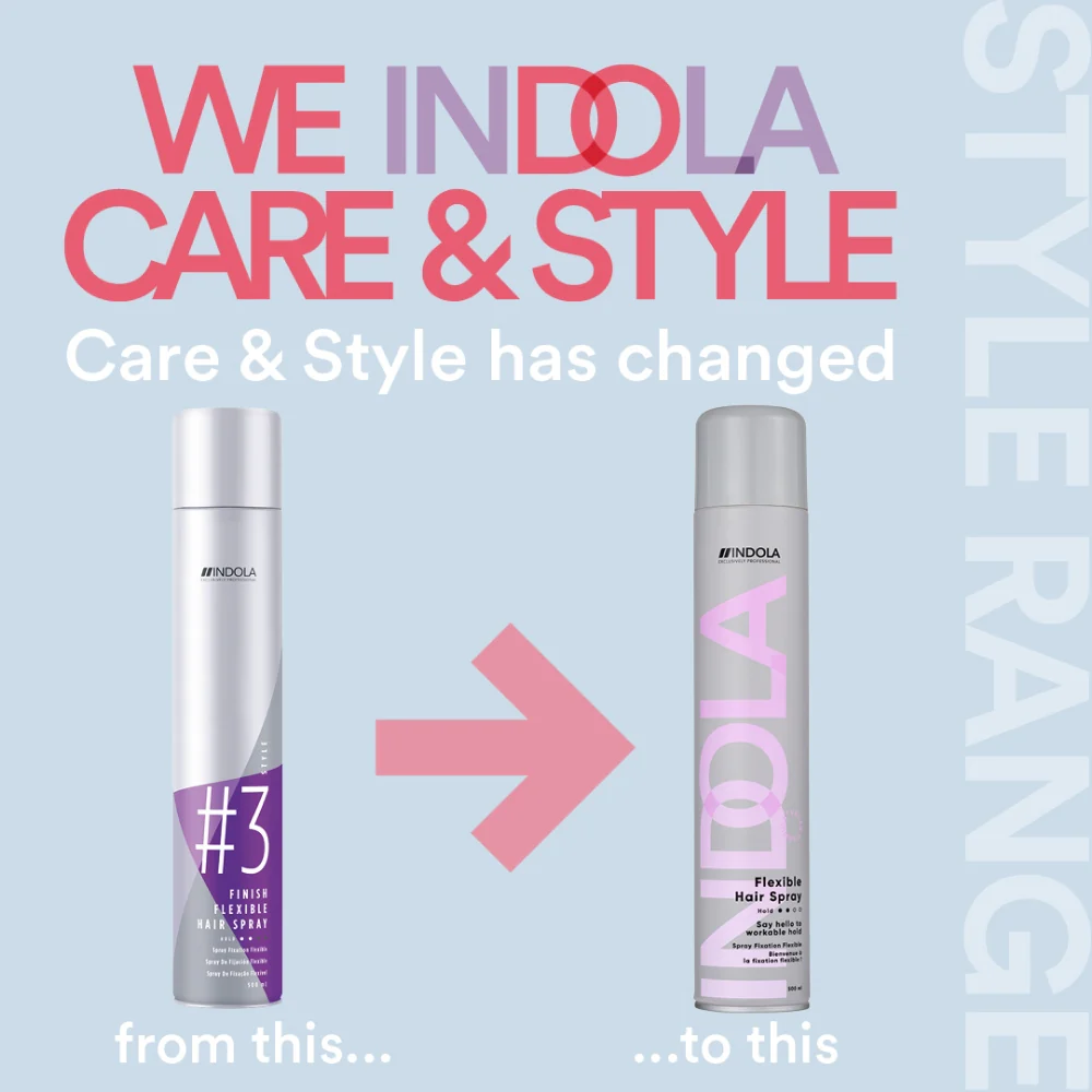 Indola Flexible Finish Hairspray 500ml - Image 2