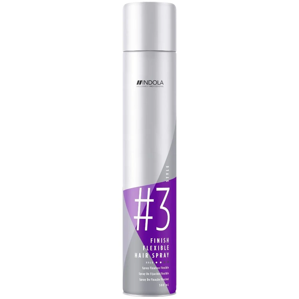 Indola Flexible Finish Hairspray 500ml - Image 3