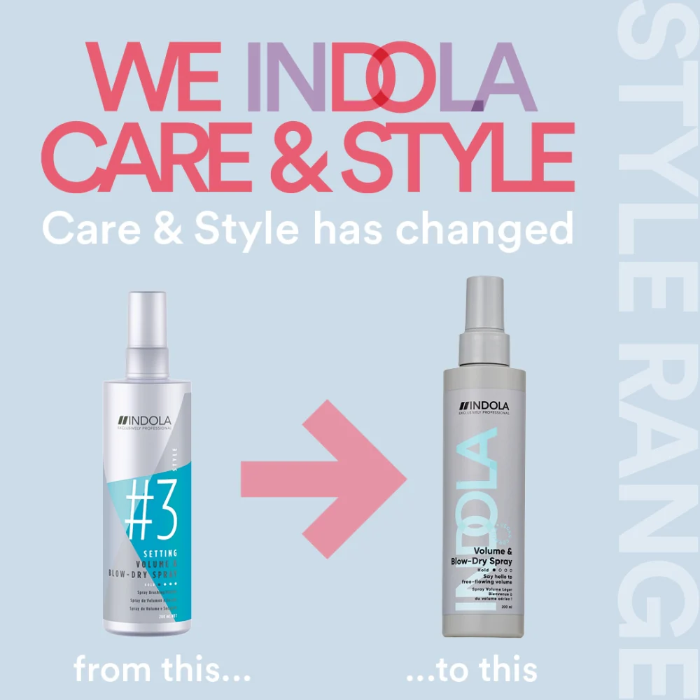 Indola Setting Blow Dry Spray 200ml - Image 2