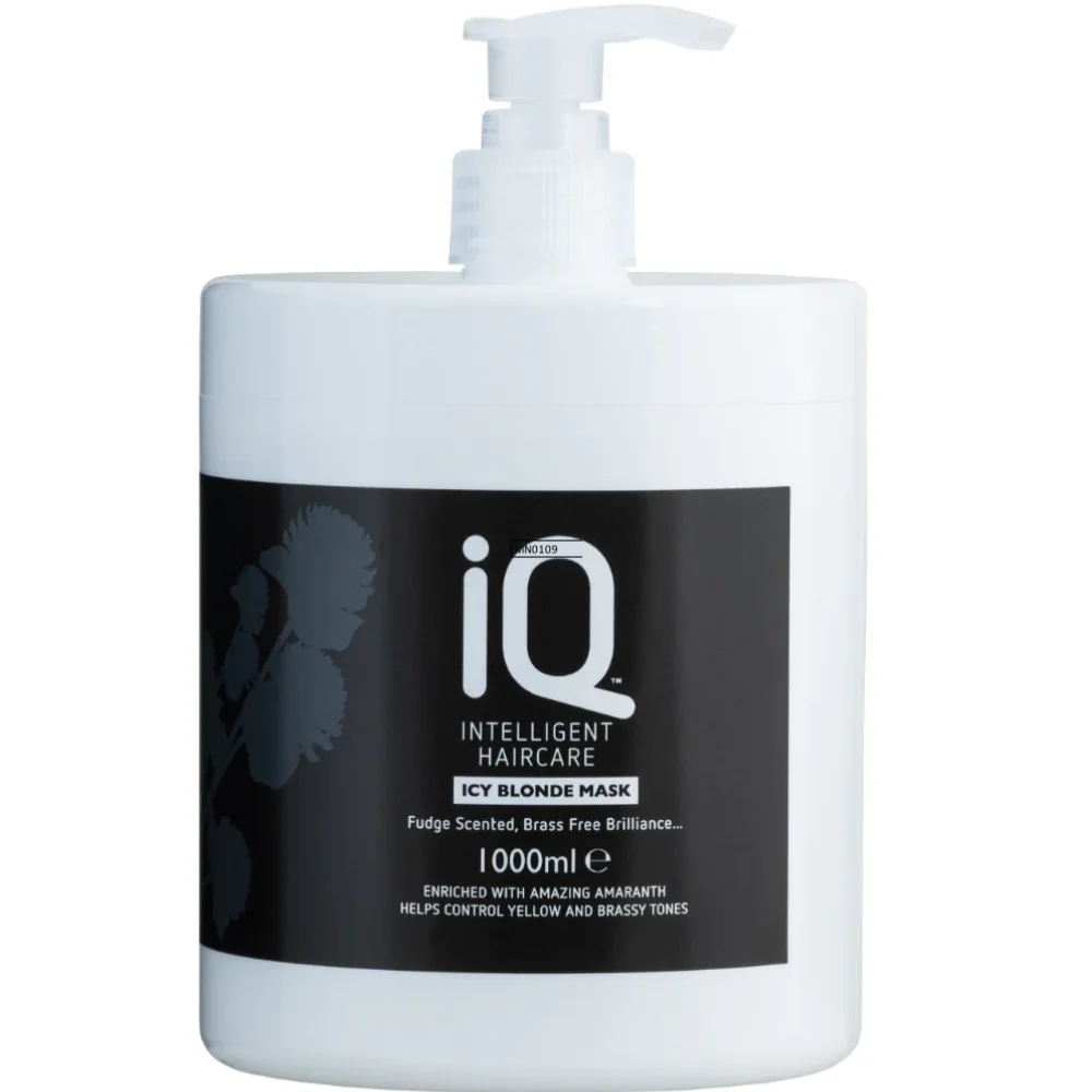 IQ Intelligent Haircare Icy Blonde Shampoo & Mask Twin 2 x 1000ml - Image 3