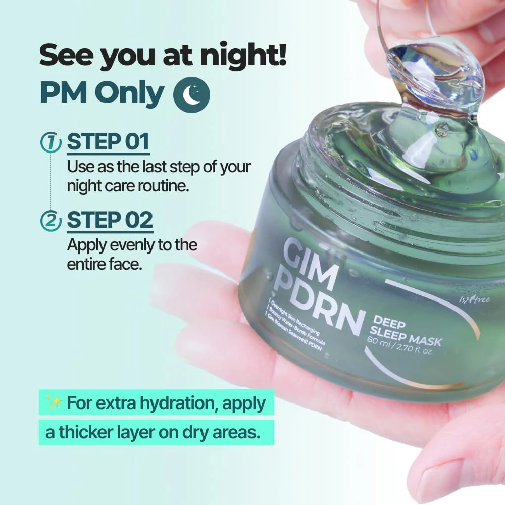 Isntree GIM PDRN Deep Sleep Mask 80ml - Image 9