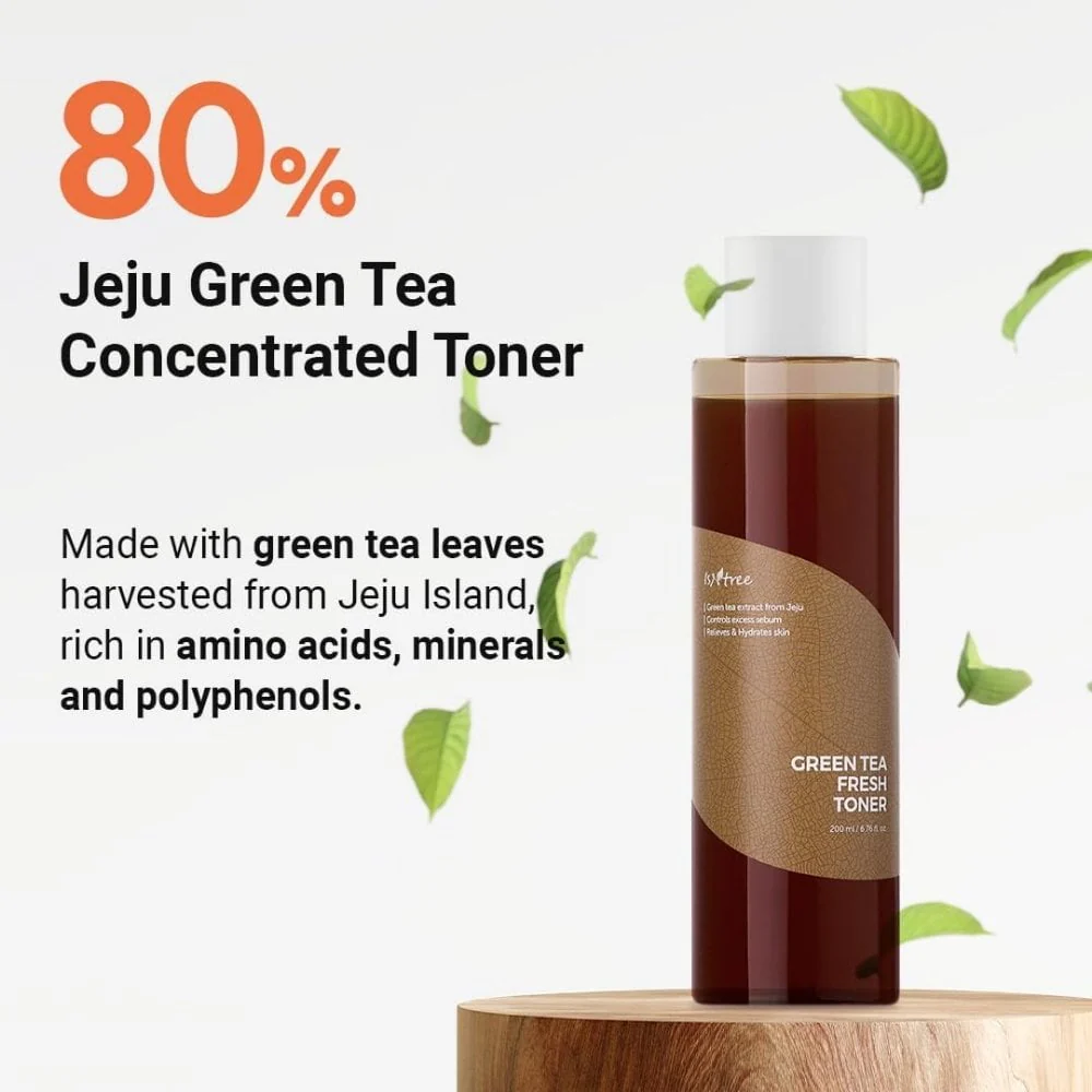 Isntree Green Tea Fresh Toner 200ml - Image 3