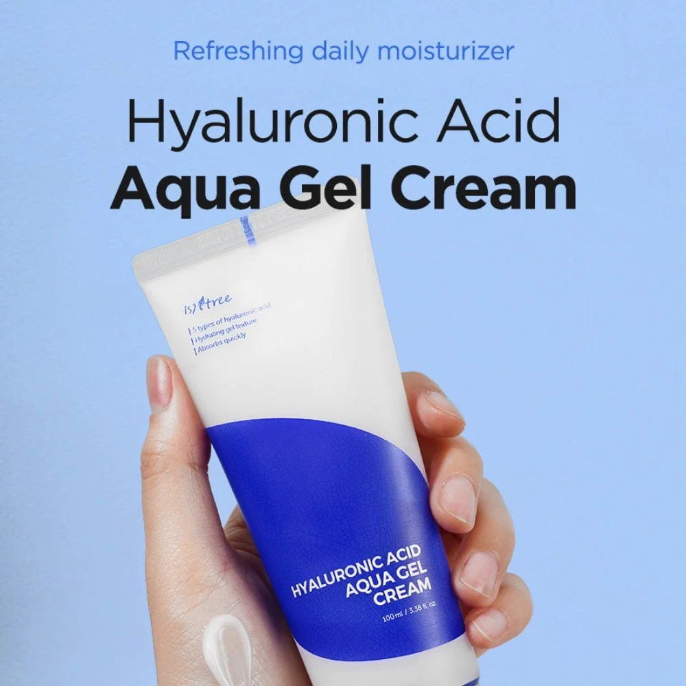 Isntree Hyaluronic Acid Aqua Gel Cream 100ml - Image 5