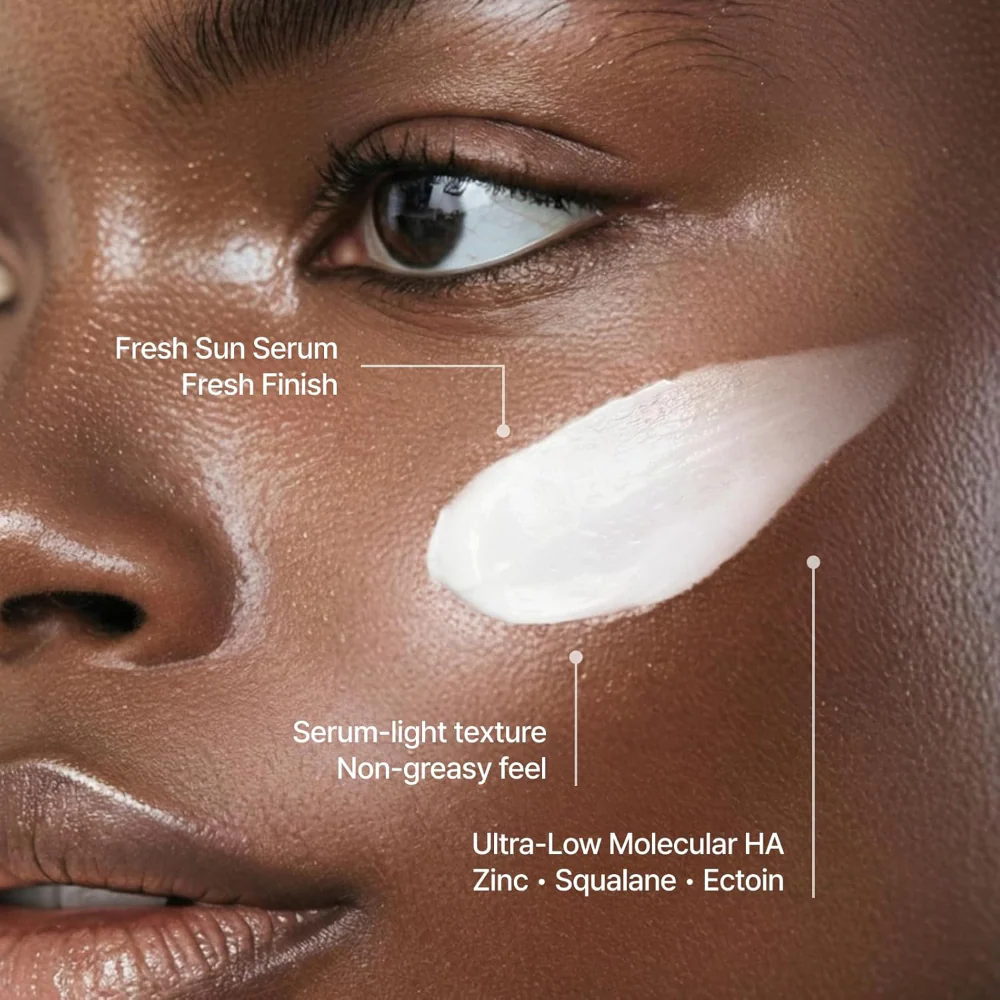 Isntree Hyaluronic Acid Fresh Sun Serum PA++++ SPF50+ 50ml - Image 6