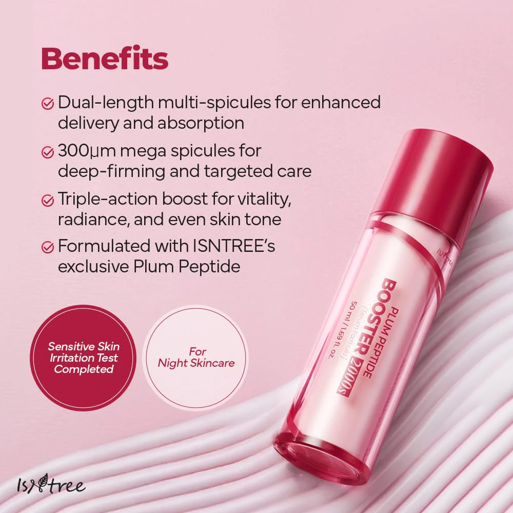 Isntree Plum Peptide Booster 2000s Serum 50ml - Image 3