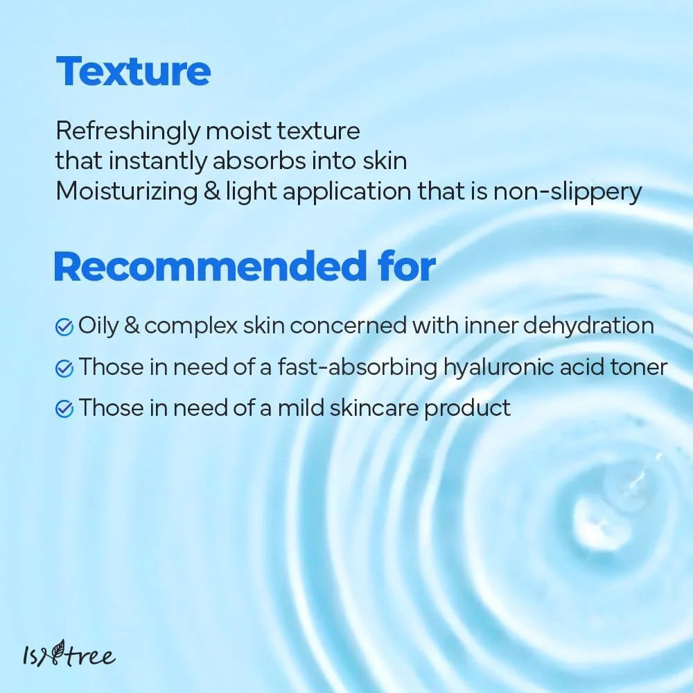 Isntree Ultra Low Molecular Hyaluronic Acid Toner 300ml - Image 6