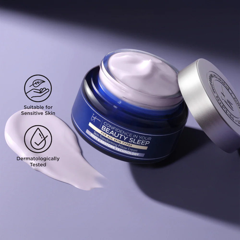 IT Cosmetics Confidence In Your Beauty Sleep Skin-Transforming Pillow Night Cream 60ml - Image 3