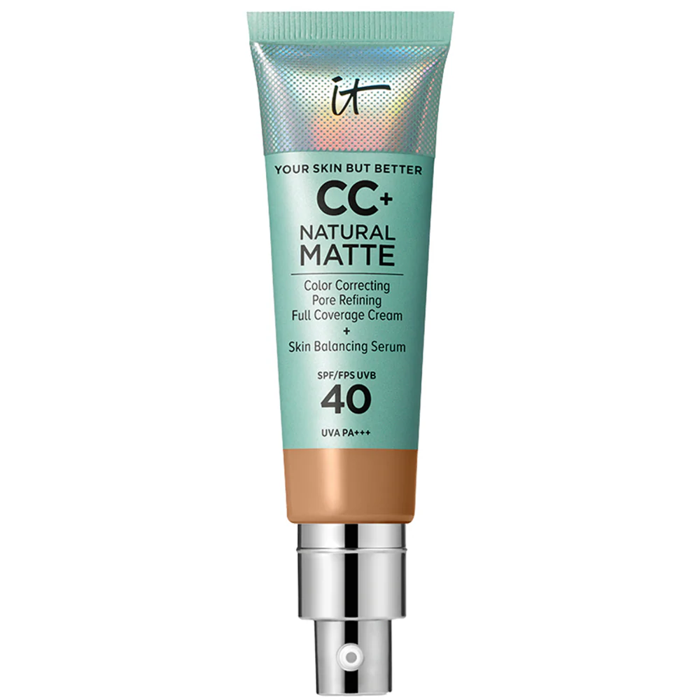 IT Cosmetics Your Skin But Better CC+ Natural Matte Colour Correcting Full Coverage Cream SPF40 32ml - Image 12