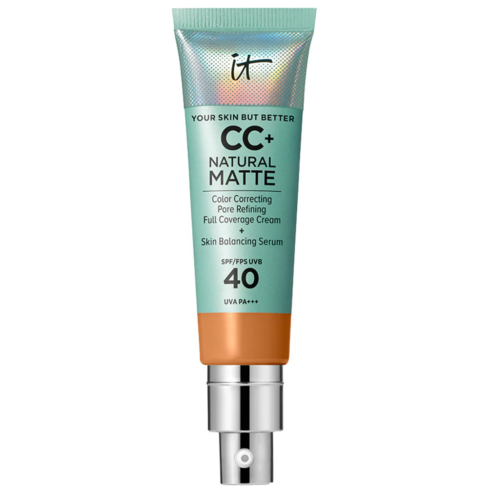 IT Cosmetics Your Skin But Better CC+ Natural Matte Colour Correcting Full Coverage Cream SPF40 32ml - Image 13