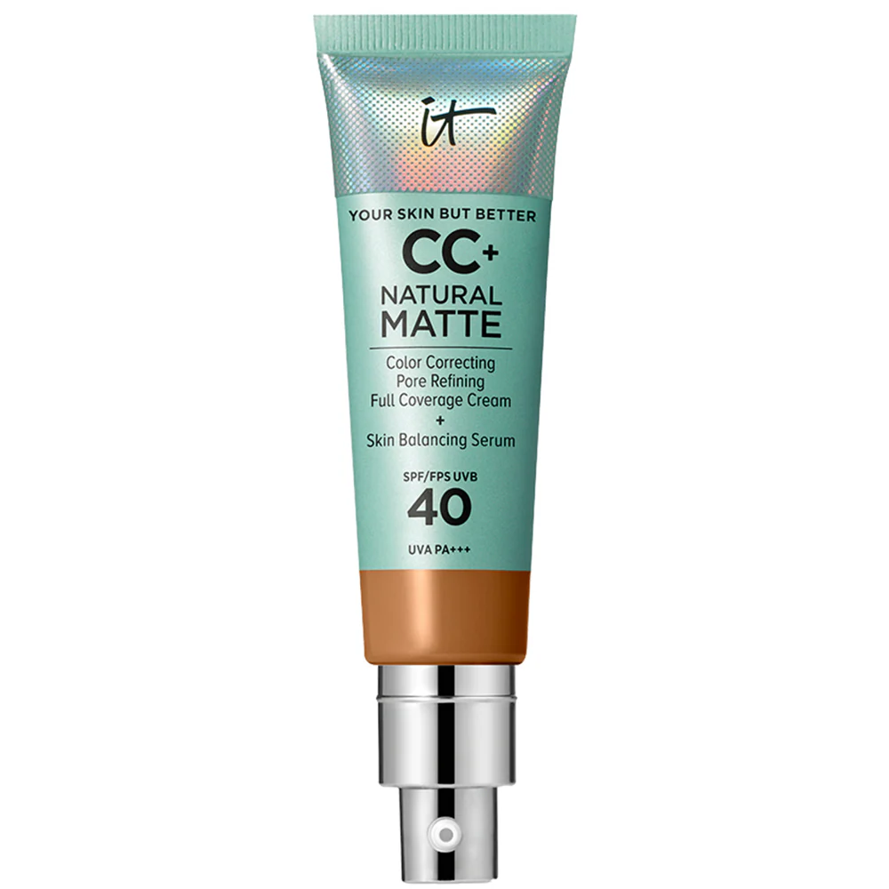 IT Cosmetics Your Skin But Better CC+ Natural Matte Colour Correcting Full Coverage Cream SPF40 32ml - Image 16