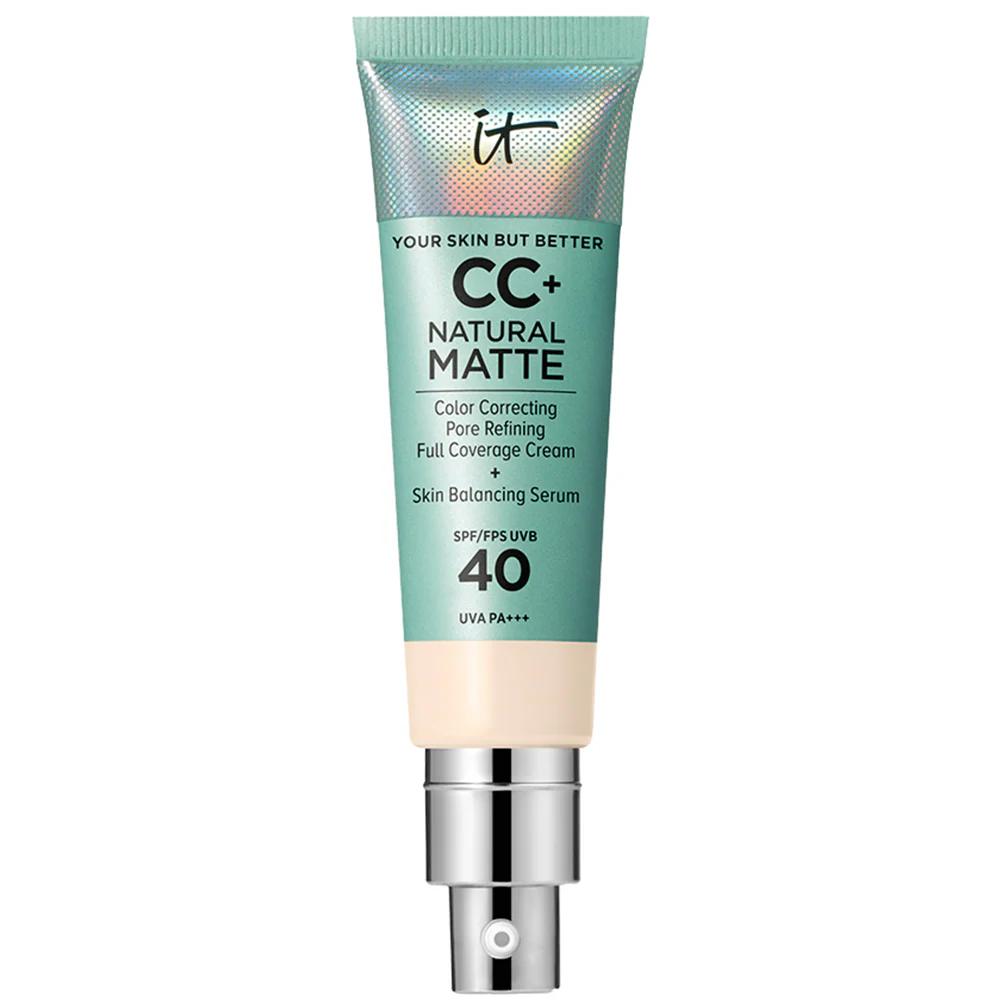 IT Cosmetics Your Skin But Better CC+ Natural Matte Colour Correcting Full Coverage Cream SPF40 32ml - Image 3