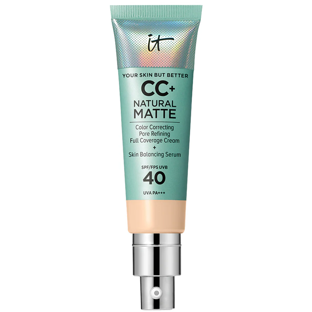 IT Cosmetics Your Skin But Better CC+ Natural Matte Colour Correcting Full Coverage Cream SPF40 32ml - Image 4