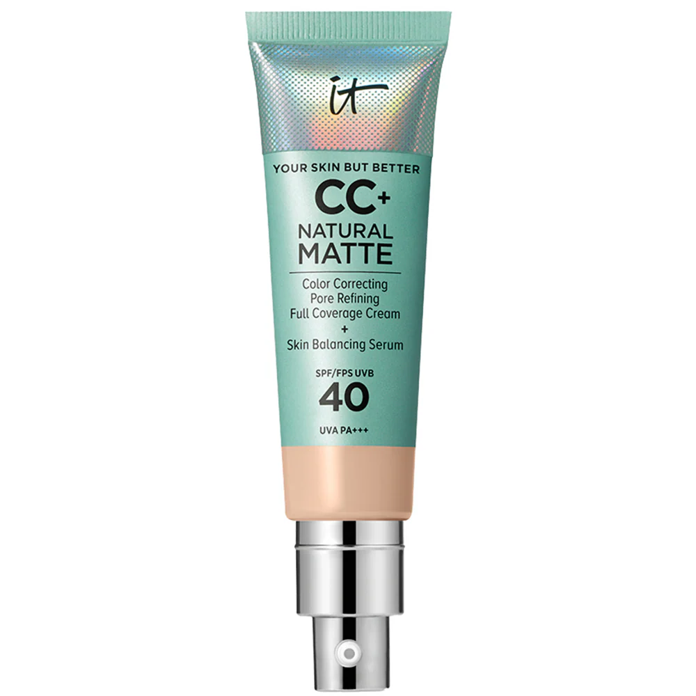 IT Cosmetics Your Skin But Better CC+ Natural Matte Colour Correcting Full Coverage Cream SPF40 32ml - Image 5