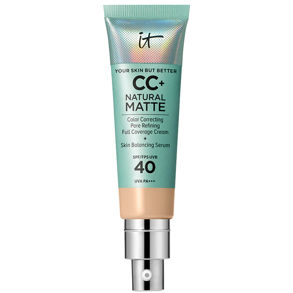 IT Cosmetics Your Skin But Better CC+ Natural Matte Colour Correcting Full Coverage Cream SPF40 32ml - Image 6