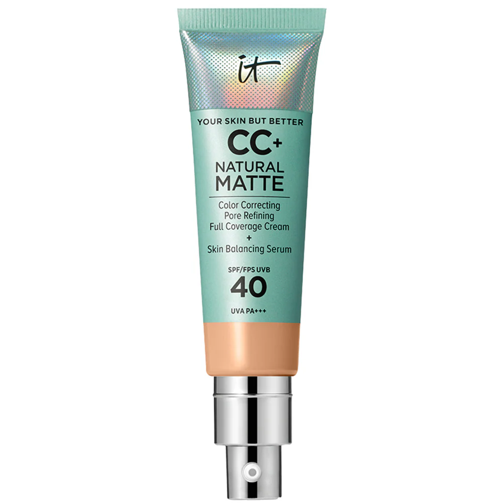 IT Cosmetics Your Skin But Better CC+ Natural Matte Colour Correcting Full Coverage Cream SPF40 32ml - Image 8