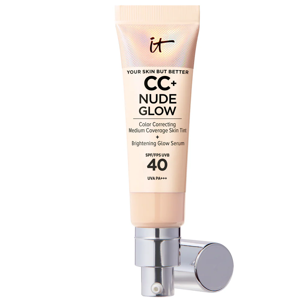 IT Cosmetics Your Skin But Better CC+ Nude Glow Colour Correcting Medium Coverage Glow Serum SPF40 32ml - Image 6