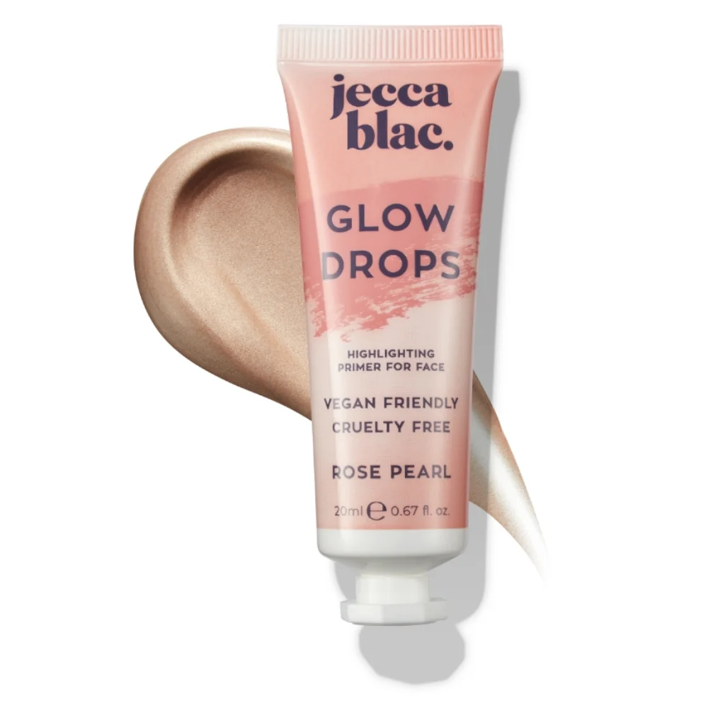 Jecca Blac Glow Drops Highlighting Primer Rose Pearl 20ml - Image 2