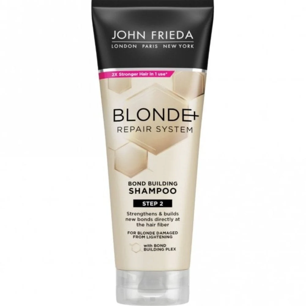 John Frieda Blonde+ Repair System Bond Building Shampoo & Conditioner Twin 2 x 250ml - Image 4
