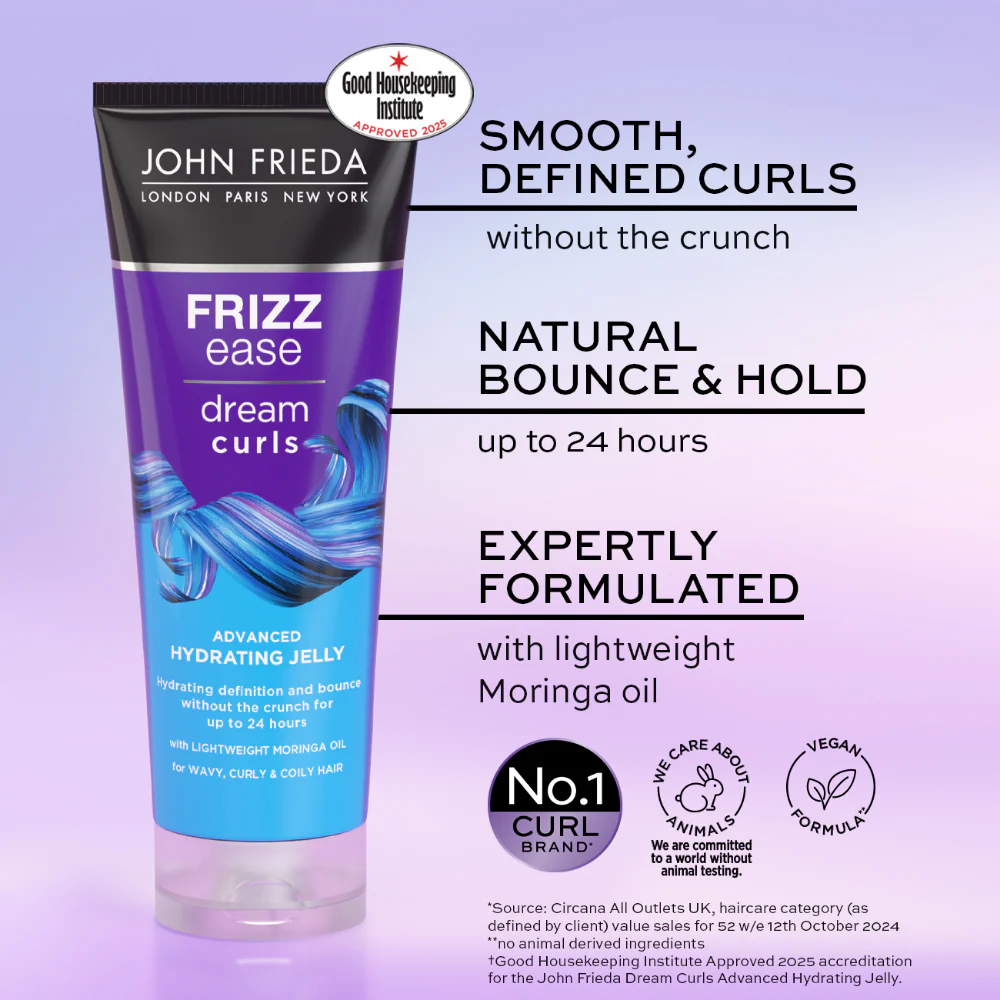 John Frieda Frizz Ease Dream Curls Advanced Hydrating Jelly 200ml - Image 2