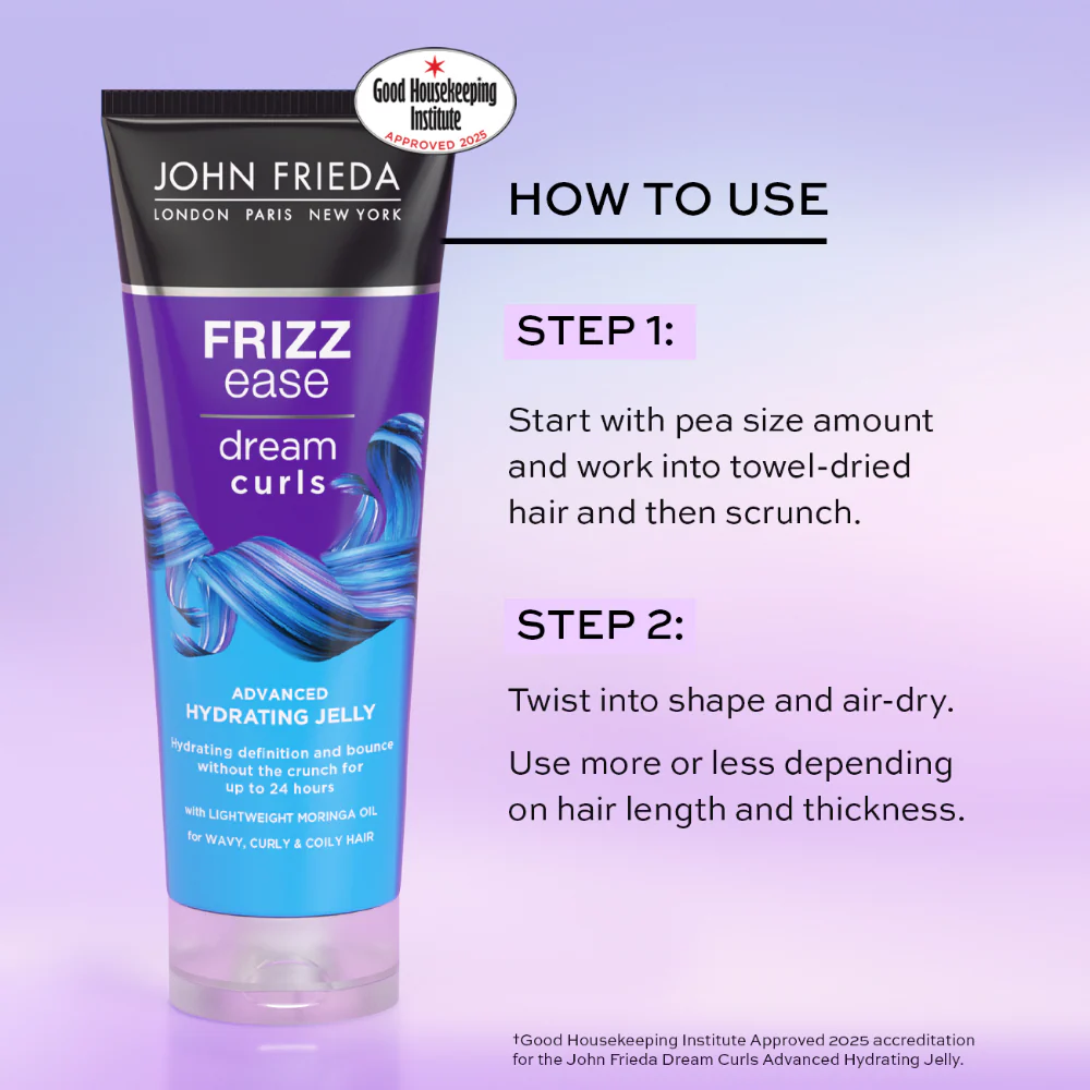 John Frieda Frizz Ease Dream Curls Advanced Hydrating Jelly 200ml - Image 4