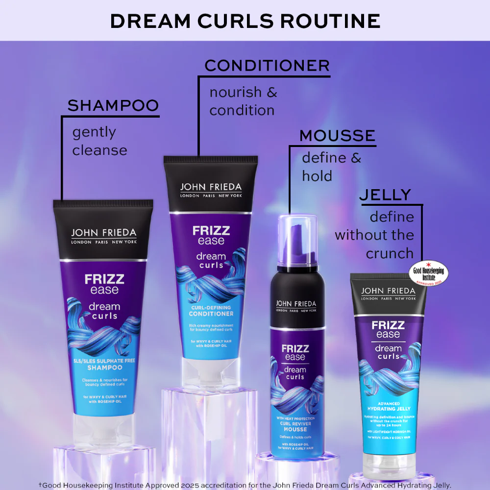 John Frieda Frizz Ease Dream Curls Advanced Hydrating Jelly 200ml - Image 5