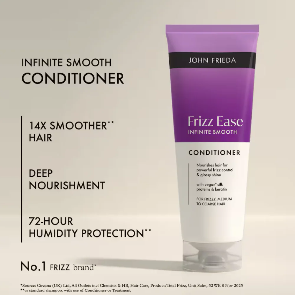 John Frieda Frizz Ease Infinite Smooth Conditioner 250ml - Image 2