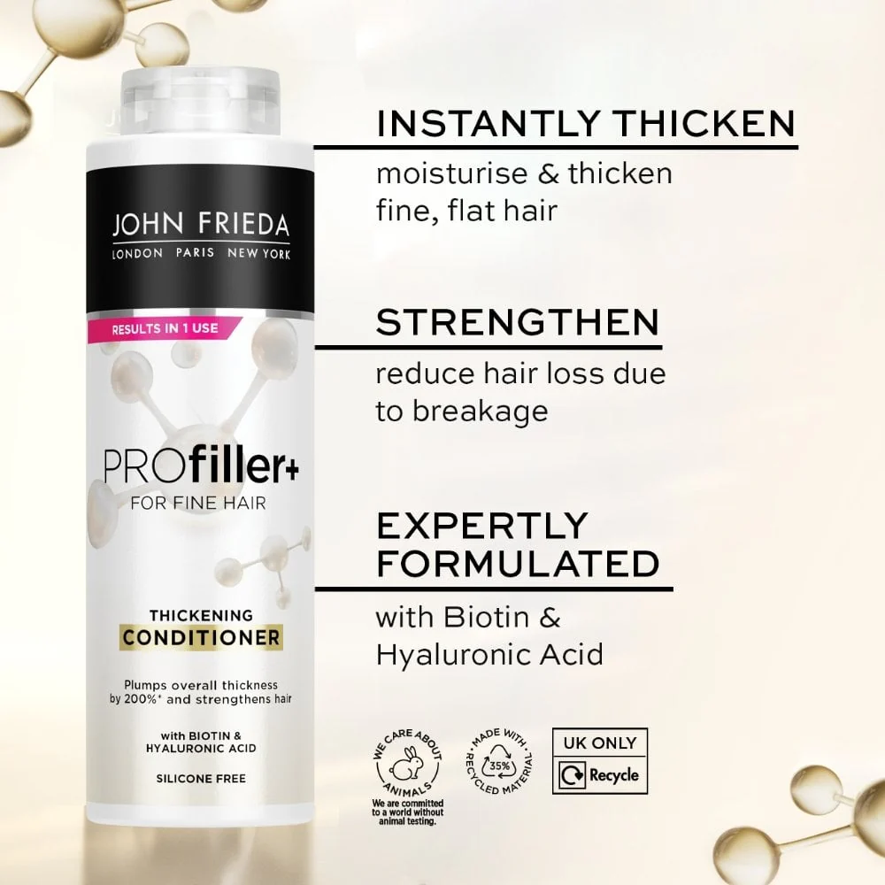 John Frieda Volume PROFiller+ Thickening Conditioner 500ml - Image 2