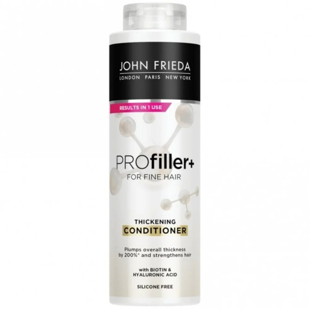 John Frieda Volume PROFiller+ Thickening Shampoo & Conditioner Twin 2 x 500ml - Image 3