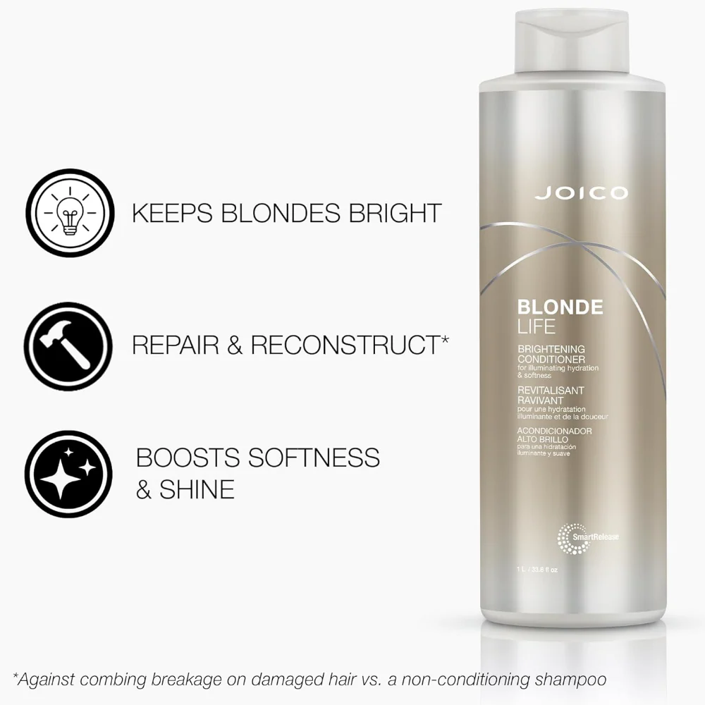 Joico Blonde Life Brightening Conditioner 1000ml - Image 4
