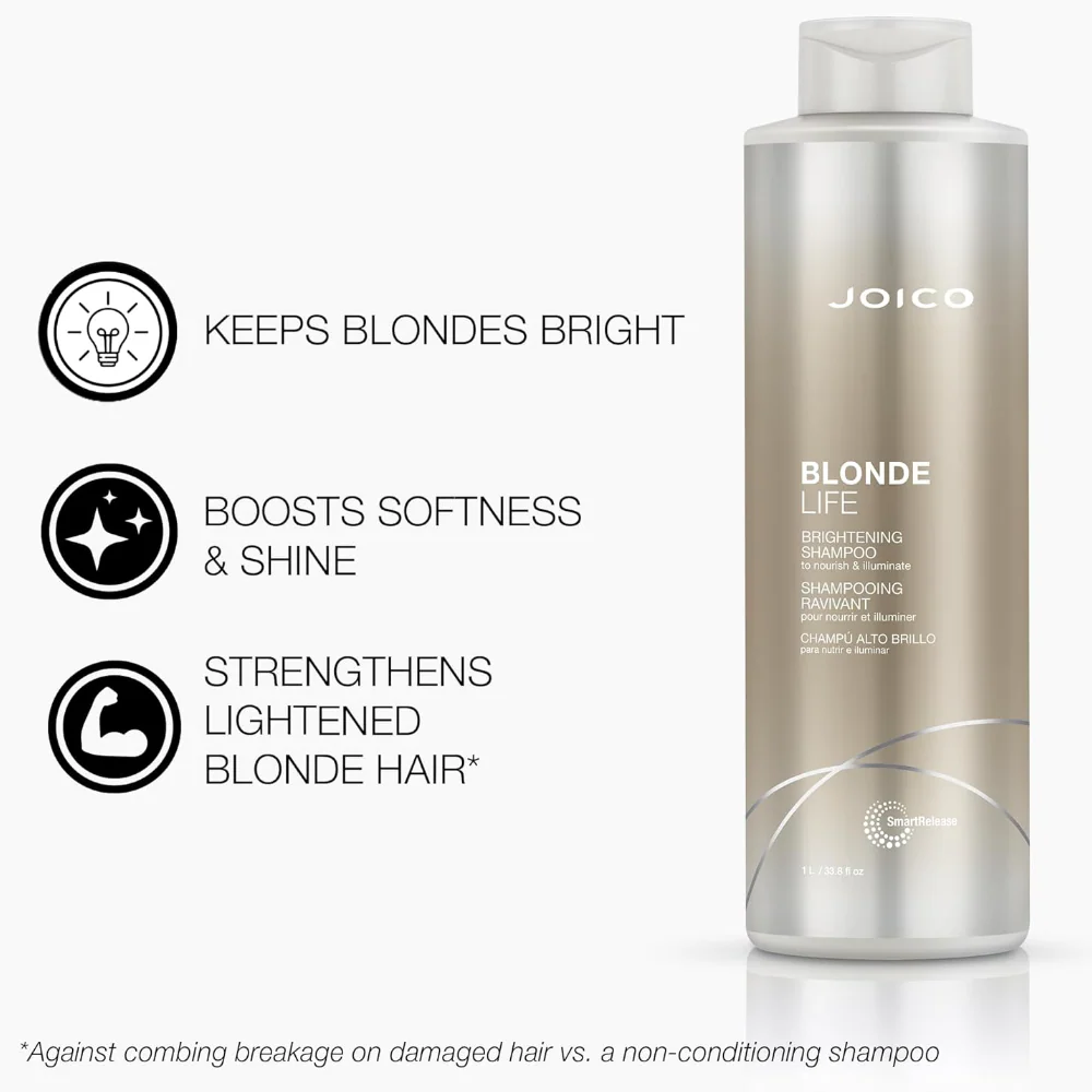 Joico Blonde Life Brightening Shampoo 1000ml - Image 4