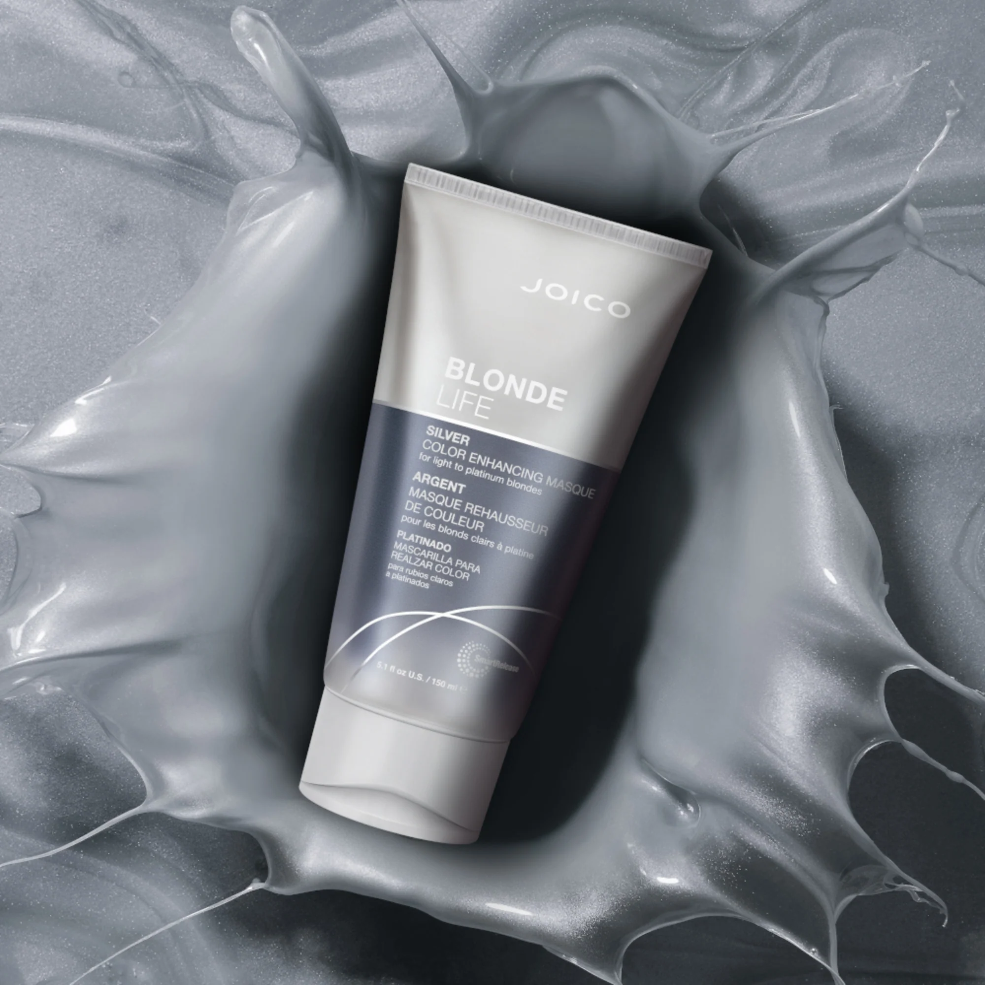 Joico Blonde Life Colour Enhancing Silver Hair Mask 150ml - Image 2
