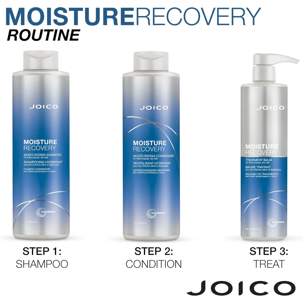 Joico Moisture Recovery Moisturising Conditioner 1000ml - Image 6