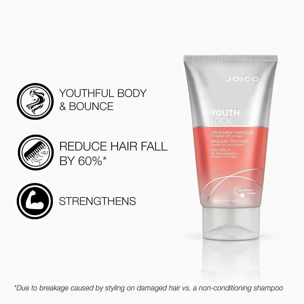 Joico YouthLock Collagen Treatment Mask 150ml - Image 3