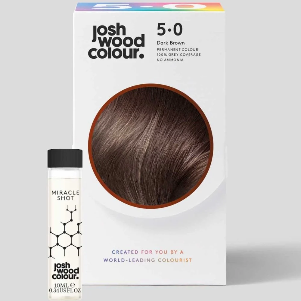 Josh Wood Colour 5.0 Dark Brown Colour Miracle Permanent Colour Kit - Image 6