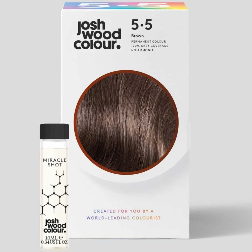 Josh Wood Colour 5.5 Brown Colour Miracle Permanent Colour Kit - Image 6
