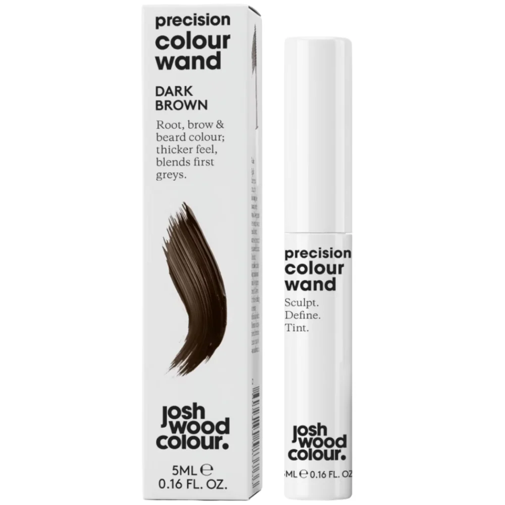 Josh Wood Colour Dark Brown Precision Brush 5ml - Image 2