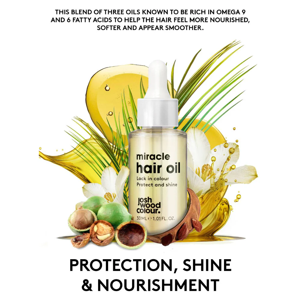 Josh Wood Colour Miracle Hair Oil 30ml - Image 4