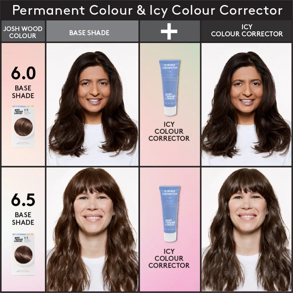 Josh Wood Colour Permanent Hair Colour Icy Colour Corrector 25ml - Image 6
