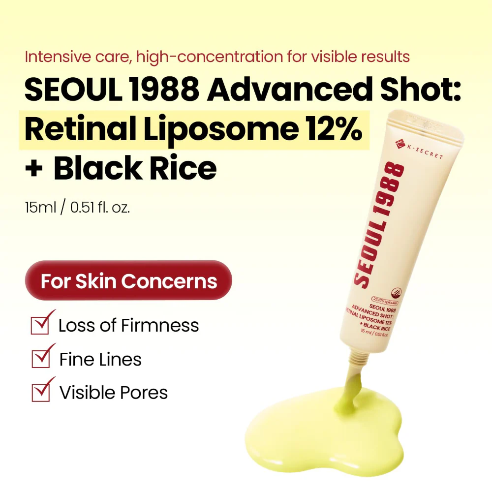 K-Secret Seoul 1988 Advanced Shot: Retinal Liposome 12% + Black Rice 15g - Image 3