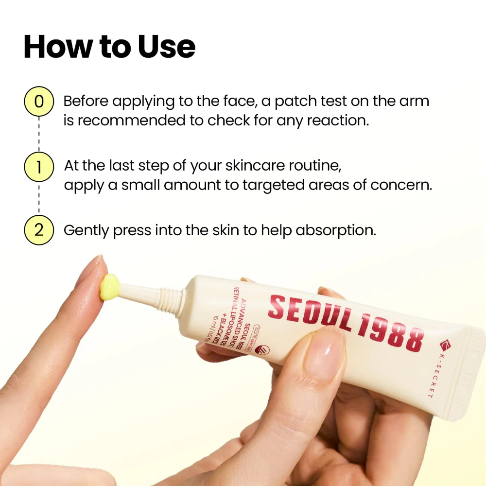K-Secret Seoul 1988 Advanced Shot: Retinal Liposome 12% + Black Rice 15g - Image 9