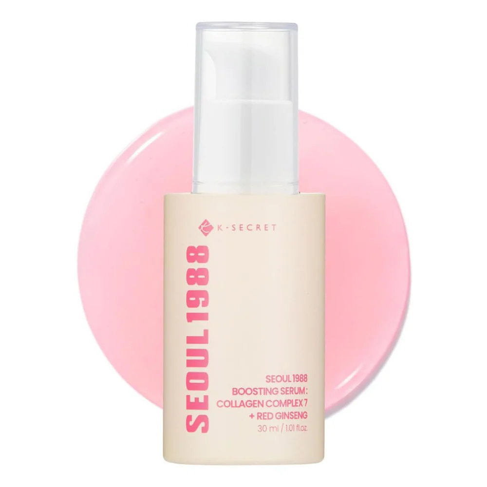 K-Secret Seoul 1988 Boosting Serum: Collagen Complex 7 & Red Ginseng 30g - Image 2