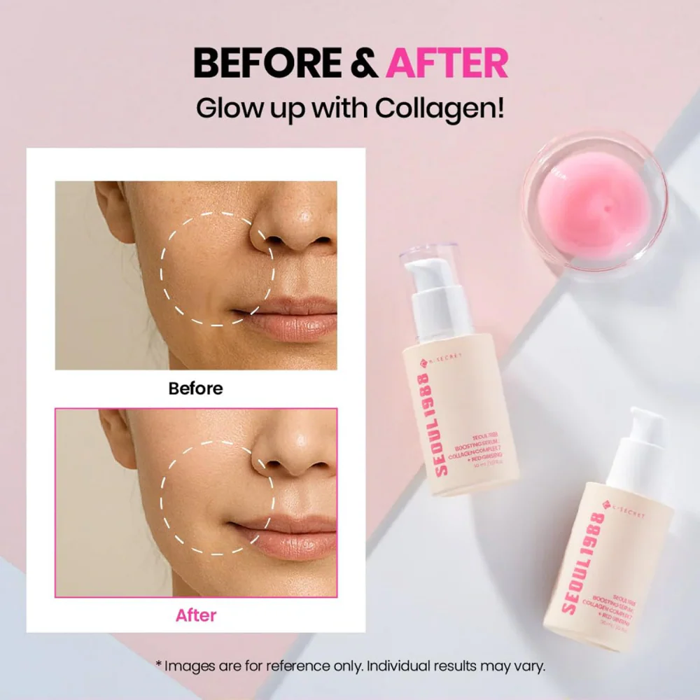 K-Secret Seoul 1988 Boosting Serum: Collagen Complex 7 & Red Ginseng 30g - Image 7