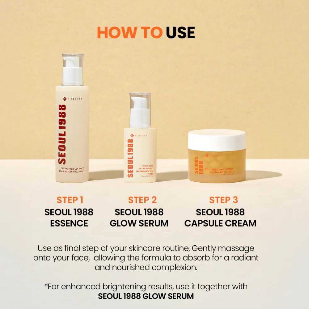 K-Secret Seoul 1988 Capsule Cream: Niacinamide 5% + Yuja 50g - Image 8