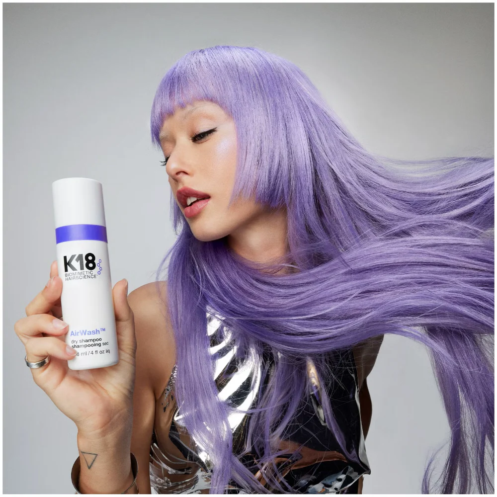 K18 Biomimetic Hairscience AirWash Dry Shampoo 118ml - Image 9