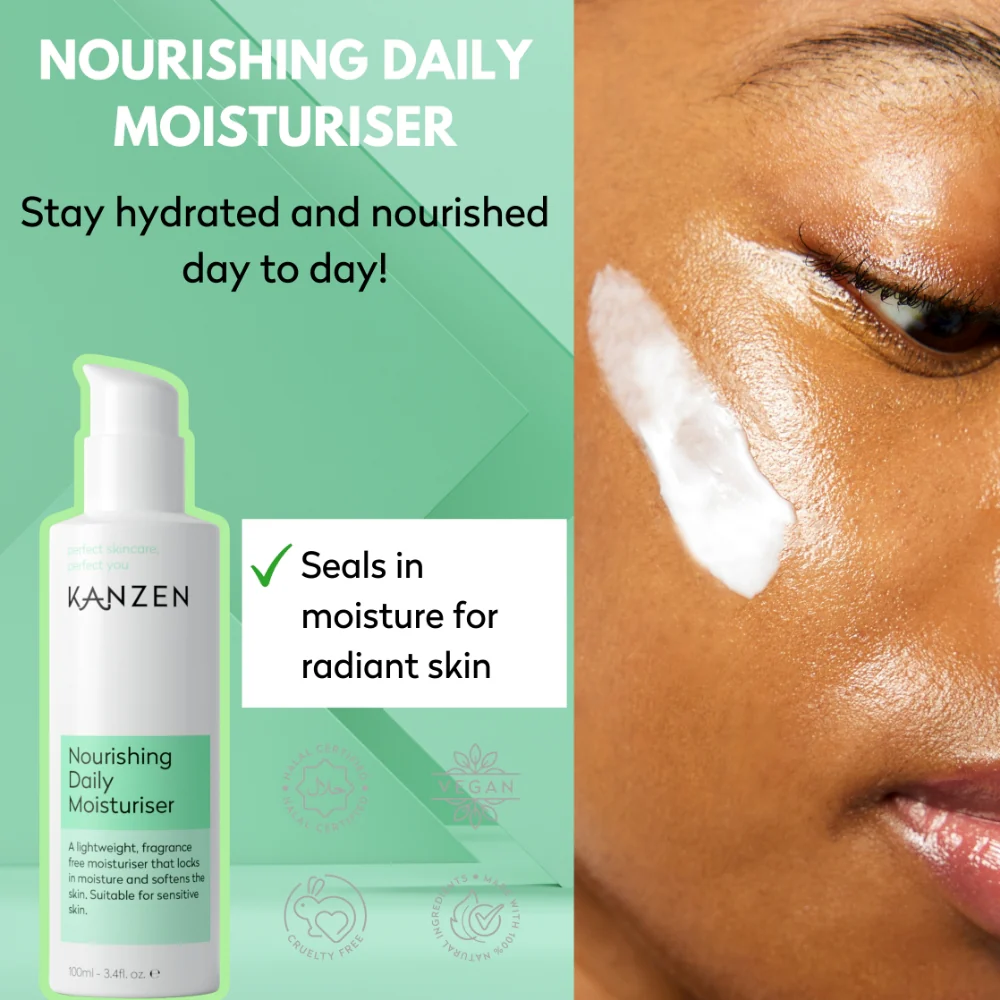 Kanzen Derma Nourishing Daily Moisturiser 100ml - Image 2